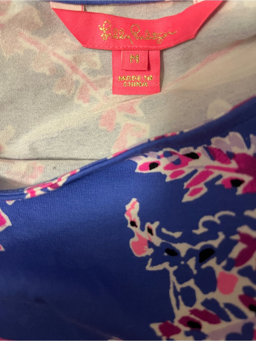 Lilly Pulitzer Marlowe swing dress| iris blue wild within| size: M| resort wear - Picture 4 of 5